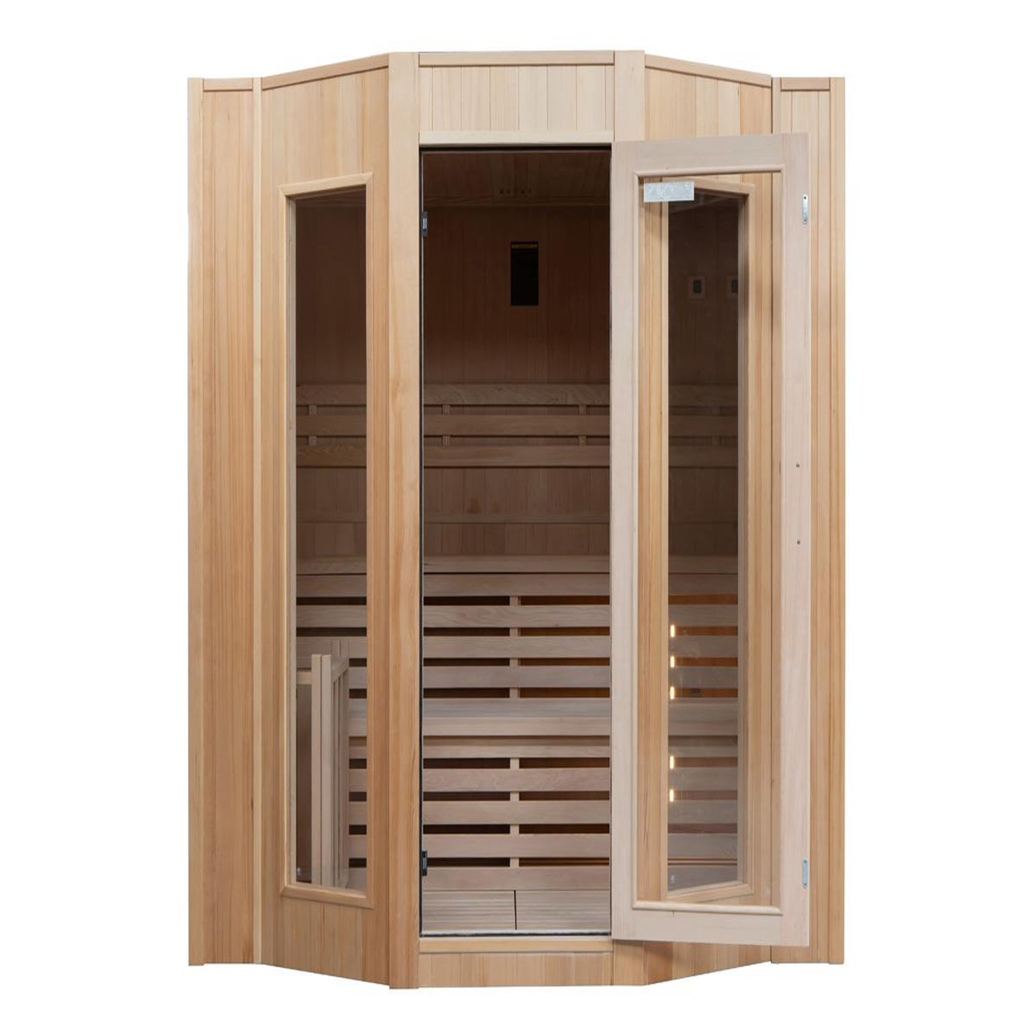 Voir la diapositive 3 : France Sauna Sauna traditionnel 4 places zen - france sauna