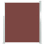 Voir la diapositive 2 : VIDAXL Auvent lateral retractable de patio 160x300 cm Marron