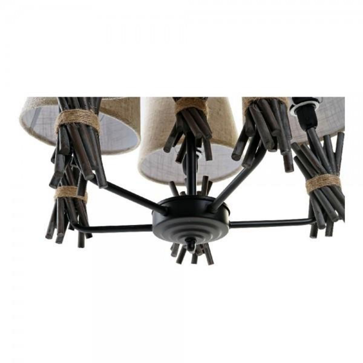 MARKET24 Suspension DKD Home Decor Polyester Métal (55 x 55 x 100 cm)