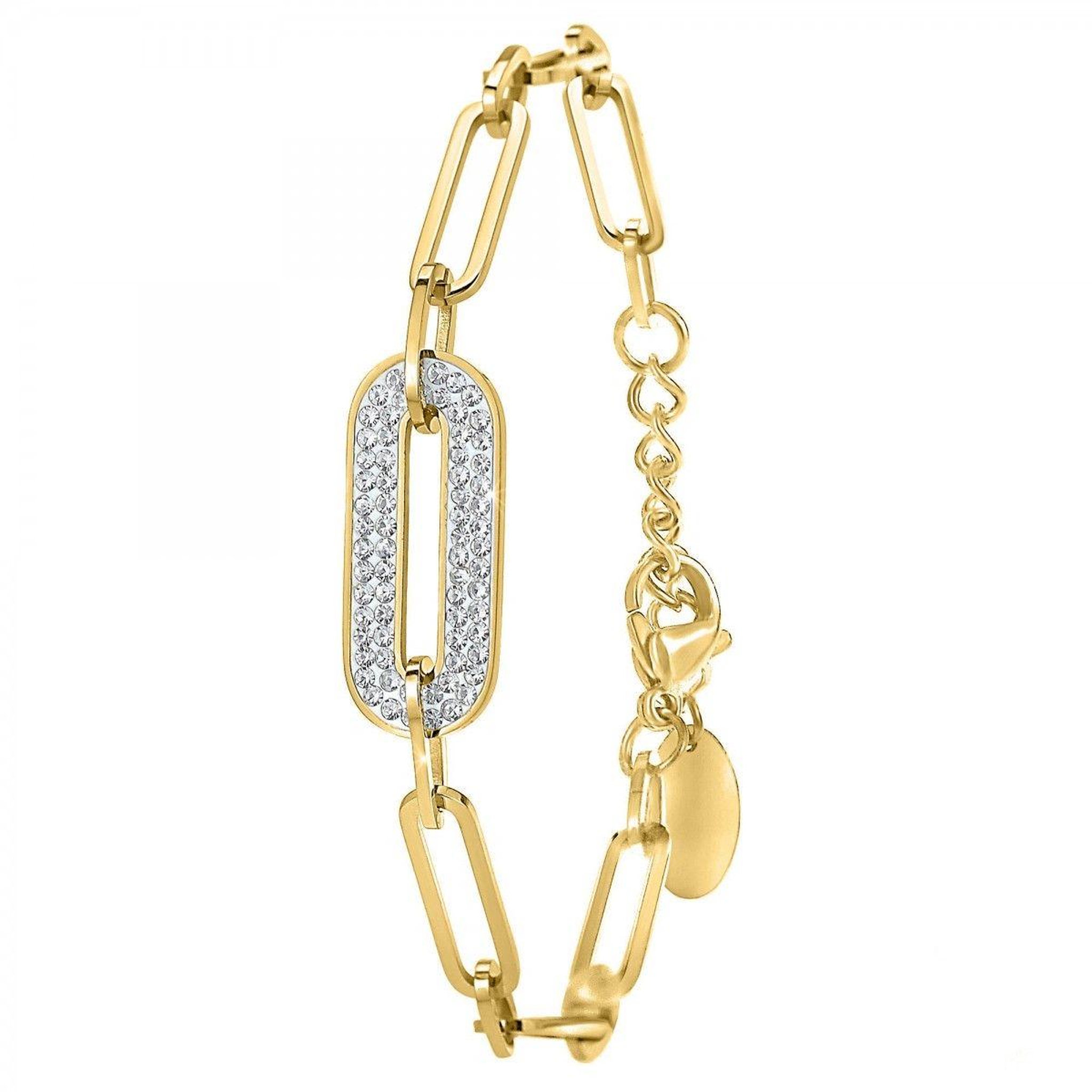SC BOHEME Bracelet en acier inoxydable SC Bohème en Acier Rhodié argenté