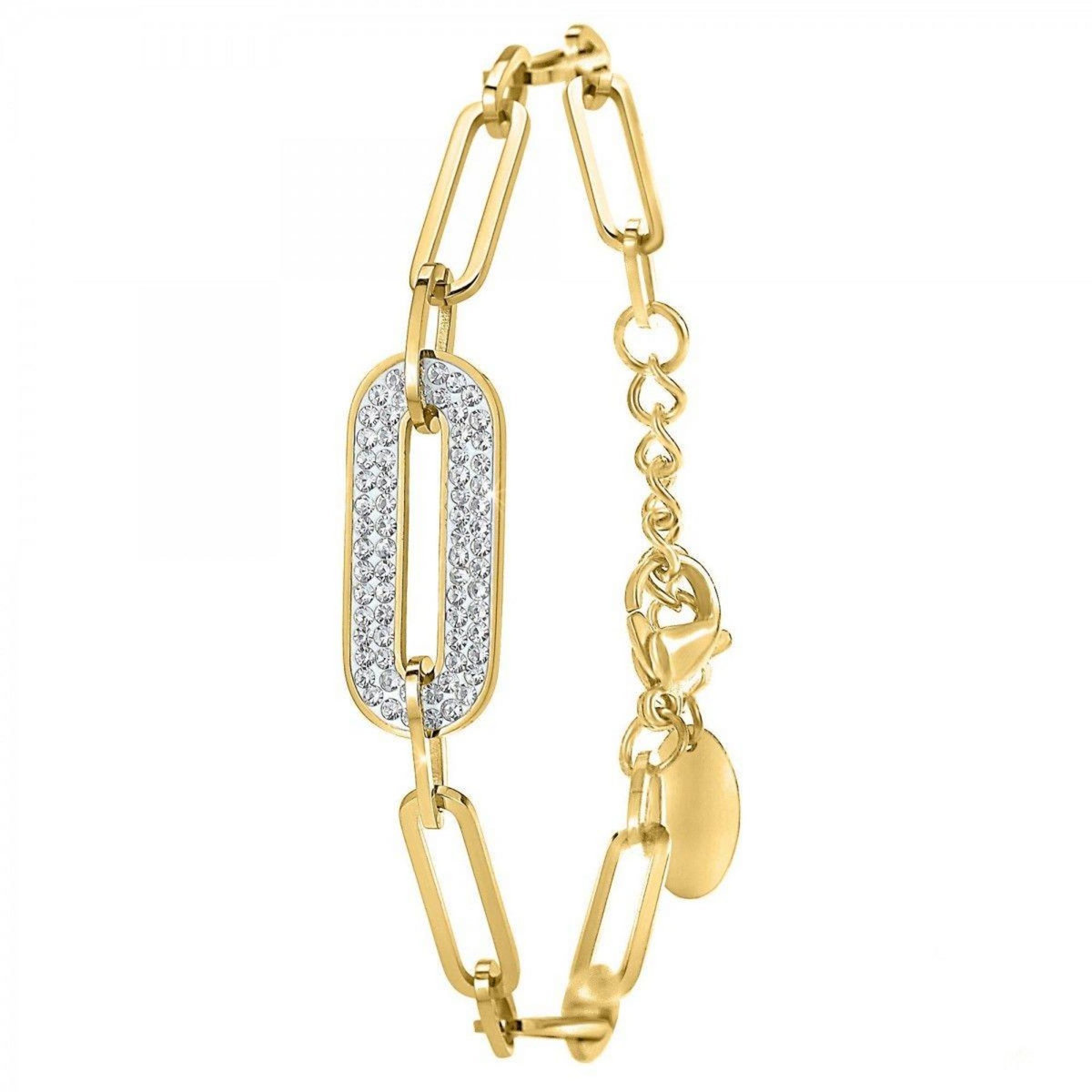 SC BOHEME Bracelet en acier inoxydable SC Bohème en Acier Rhodié argenté