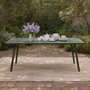 Voir la diapositive 5 : CONCEPT USINE Table de jardin 8-10 places 200cm verte BERGAME