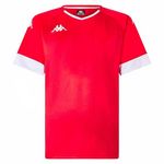 KAPPA Maillot  Homme Kappa Fosco. Coloris disponibles : Rouge