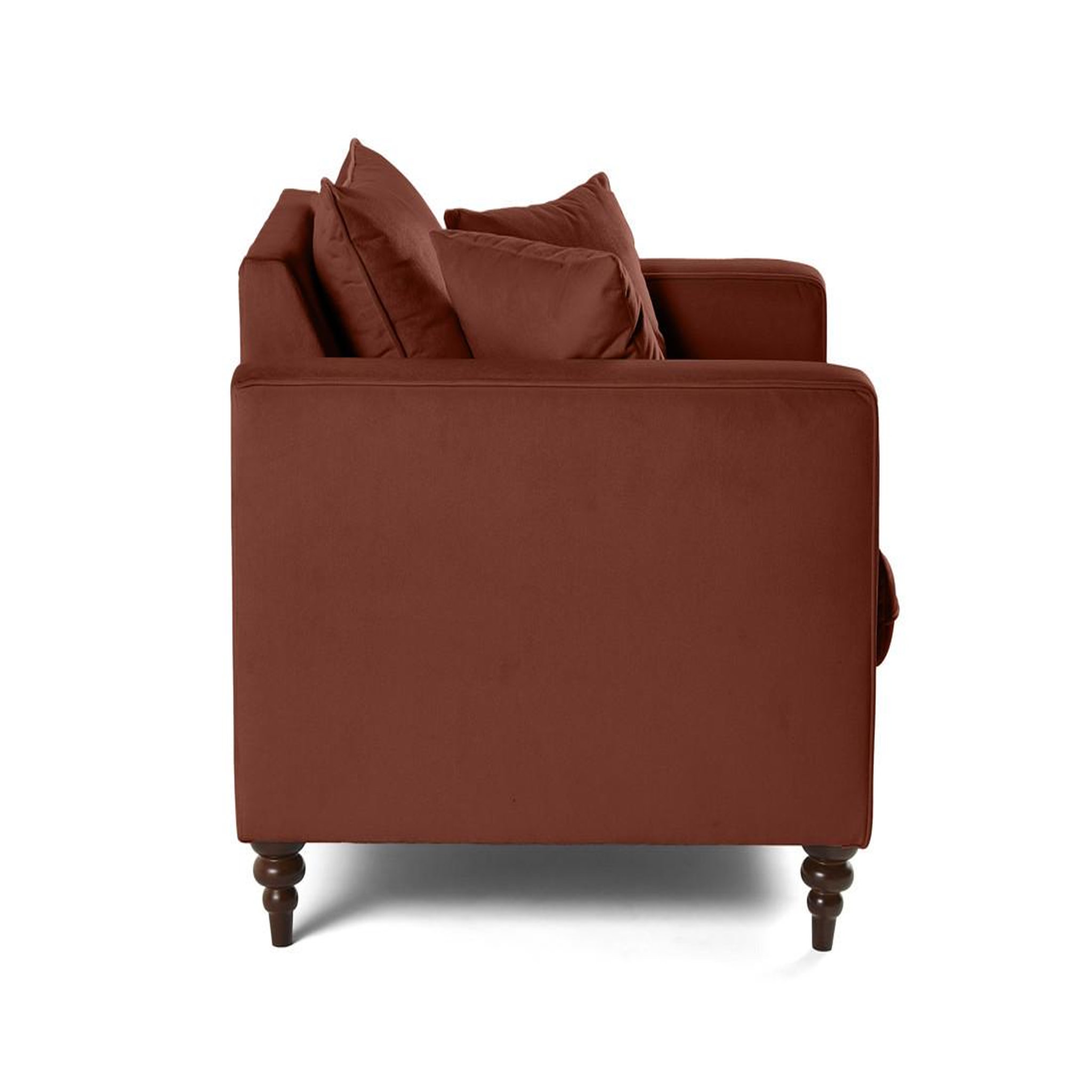 Voir la diapositive 5 : BEST MOBILIER Flamingo - fauteuil en velours