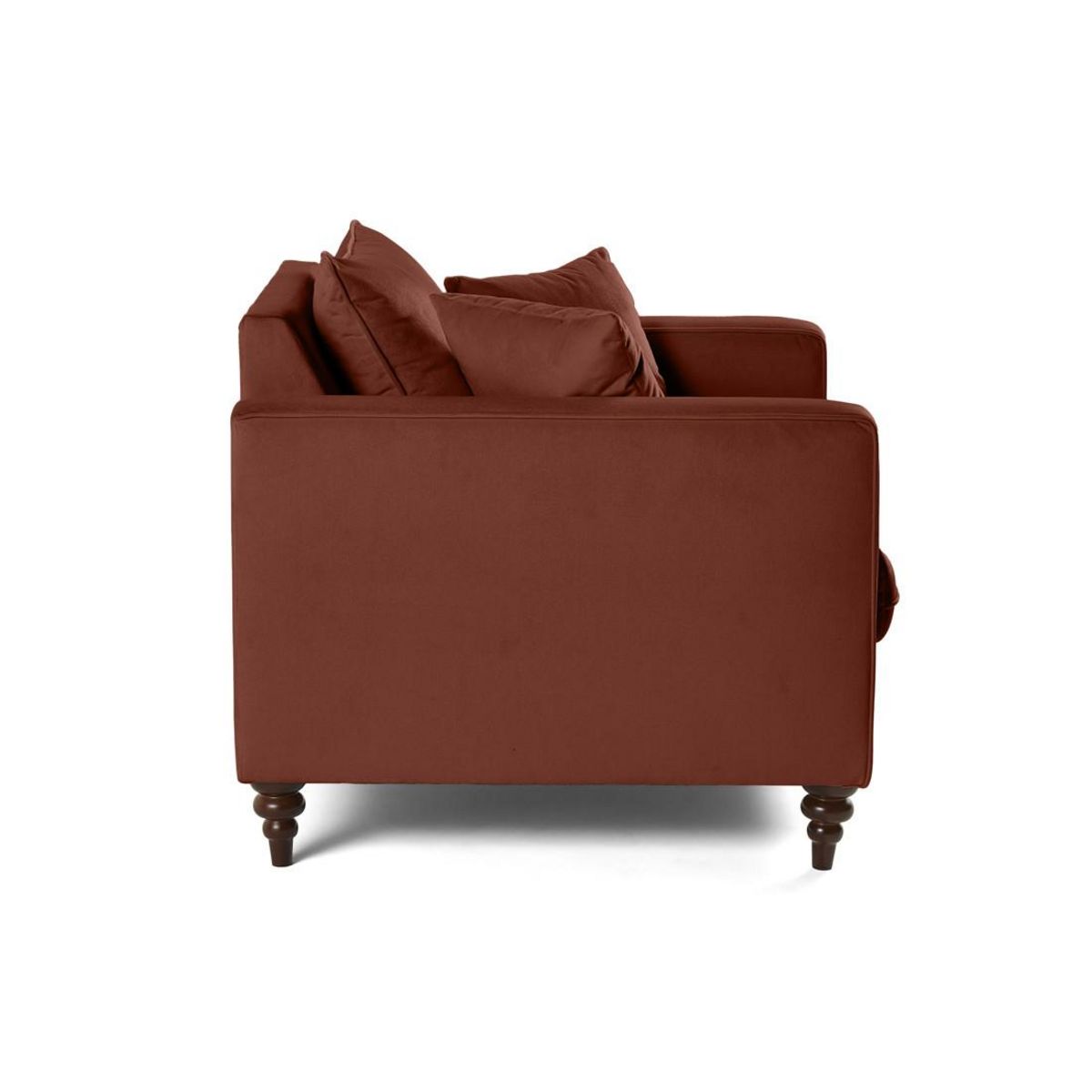 BEST MOBILIER Flamingo - fauteuil en velours