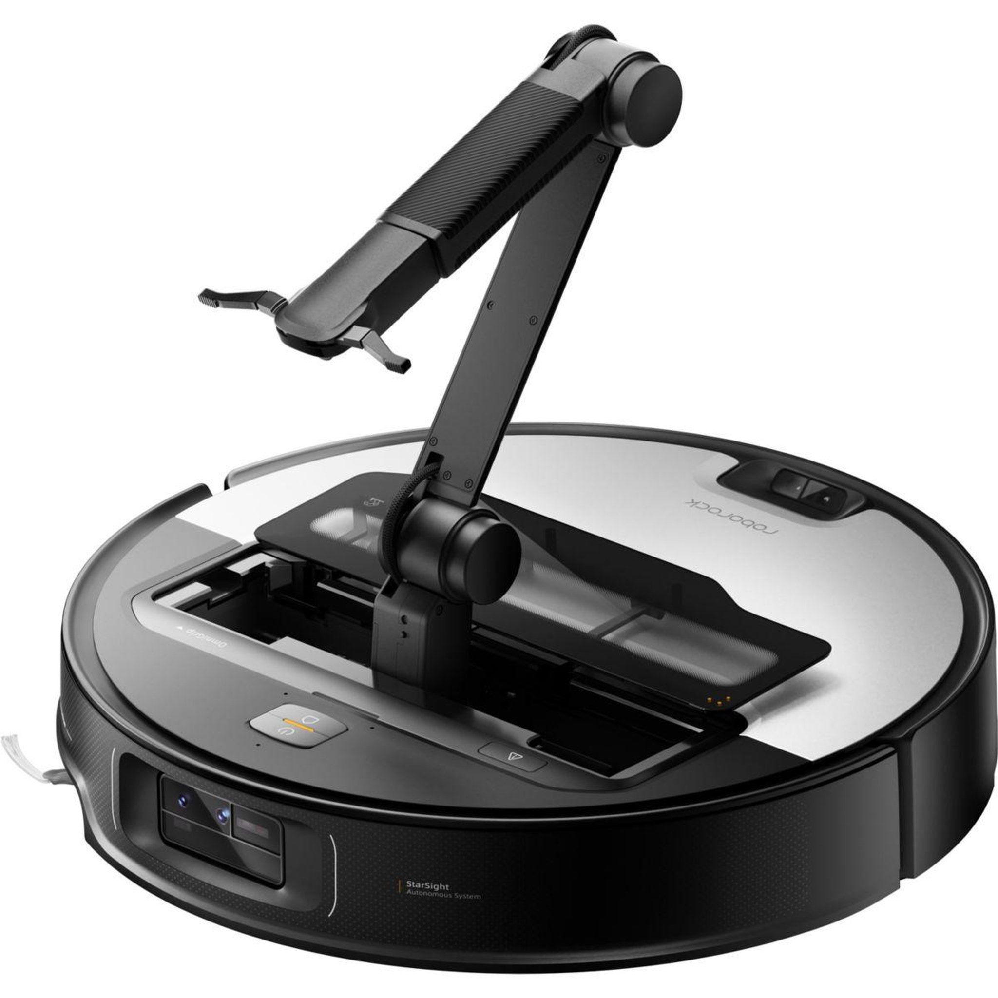 Voir la diapositive 5 : ROBOROCK Robot Aspirateur Laveur Saros Z70 noir