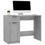 Voir la diapositive 4 : VIDAXL Bureau Sonoma gris 100x50x75 cm Bois d'ingenierie