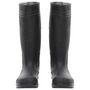 Voir la diapositive 3 : VIDAXL Bottes de pluie noir taille 39 PVC