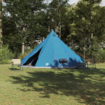 VIDAXL Tente Familiale Tipi Bleue Imperméable pour 12 Personnes