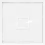 RICO DESIGN Livre d'or cadre carré bois blanc - 30 x 30 cm