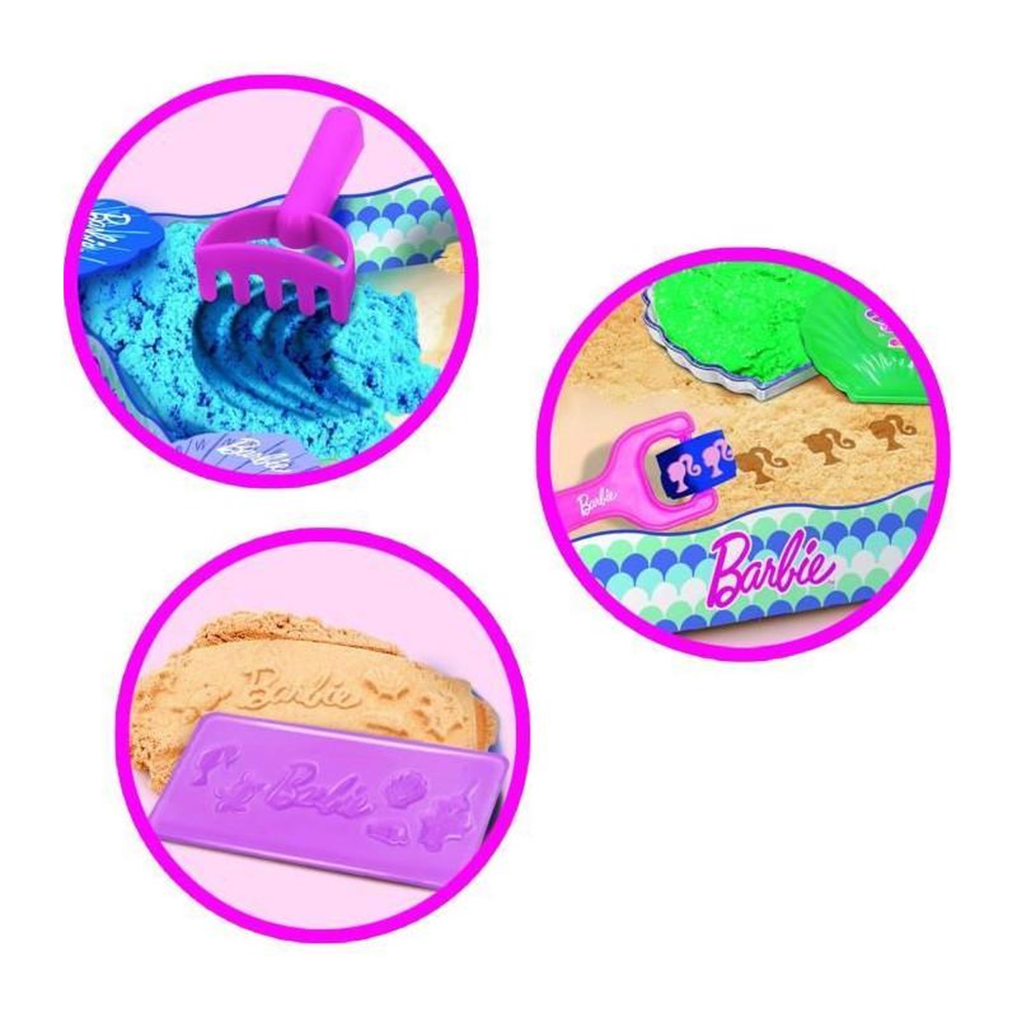 Voir la diapositive 5 : LISCIANI GIOCHI Coffret de sable magique - Barbie coffret Sand & Surf - LISCIANI
