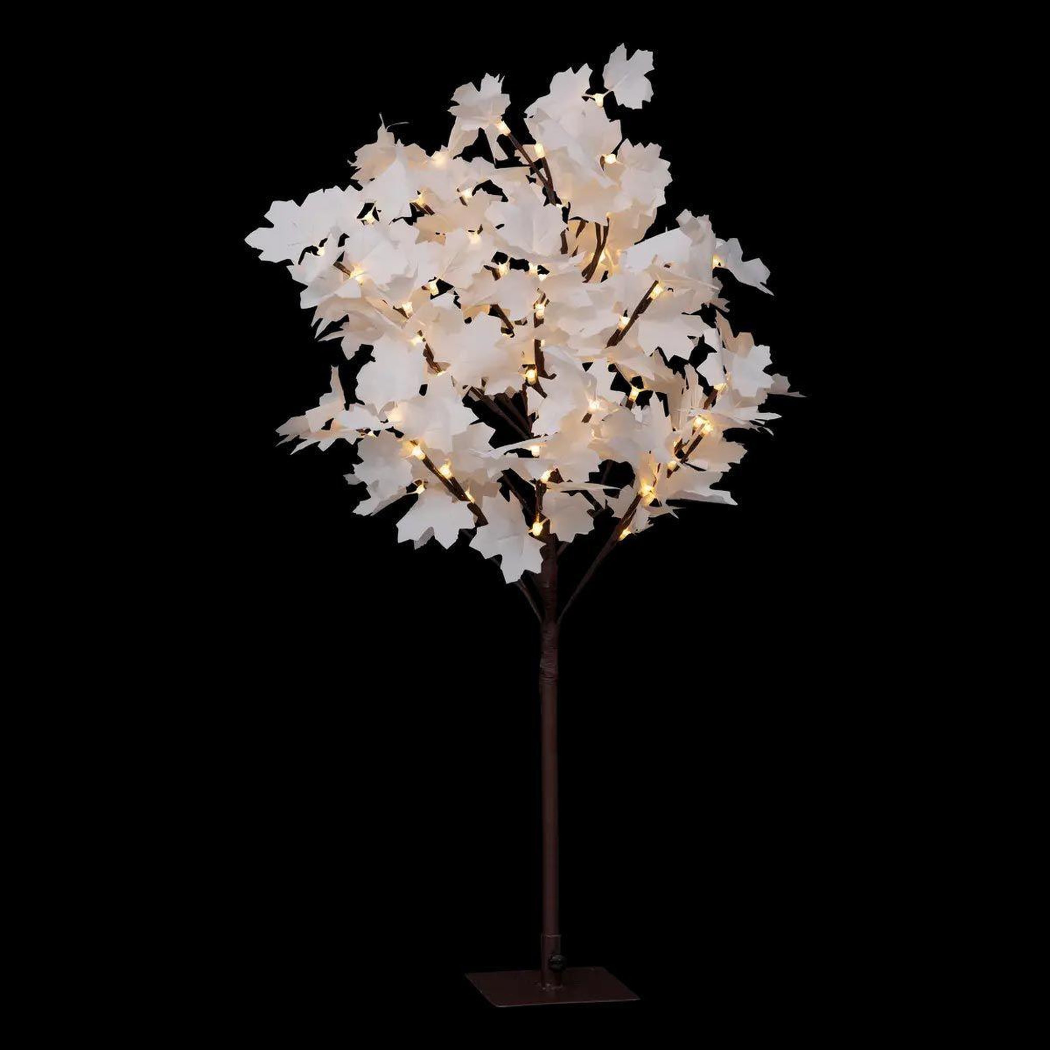 Voir la diapositive 2 : FEERIC LIGHT & CHRISTMAS Décoration lumineuse extérieur  arbre  90cm blanc chaud