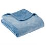 Voir la diapositive 2 : ACTUEL Plaid, couvre-lit, jeté de canapé uni très moelleux velvet 260 g/m²
