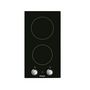 Voir la diapositive 1 : Candy Domino vitrocéramique 29cm 3000w noir - CDH32KNF