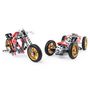 Voir la diapositive 2 : SPIN MASTER Jeu de construction Voiture et Moto - 5 modèles Meccano