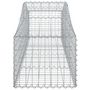 Voir la diapositive 5 : VIDAXL Paniers a gabions arques 40 pcs 200x50x40/60 cm fer galvanise