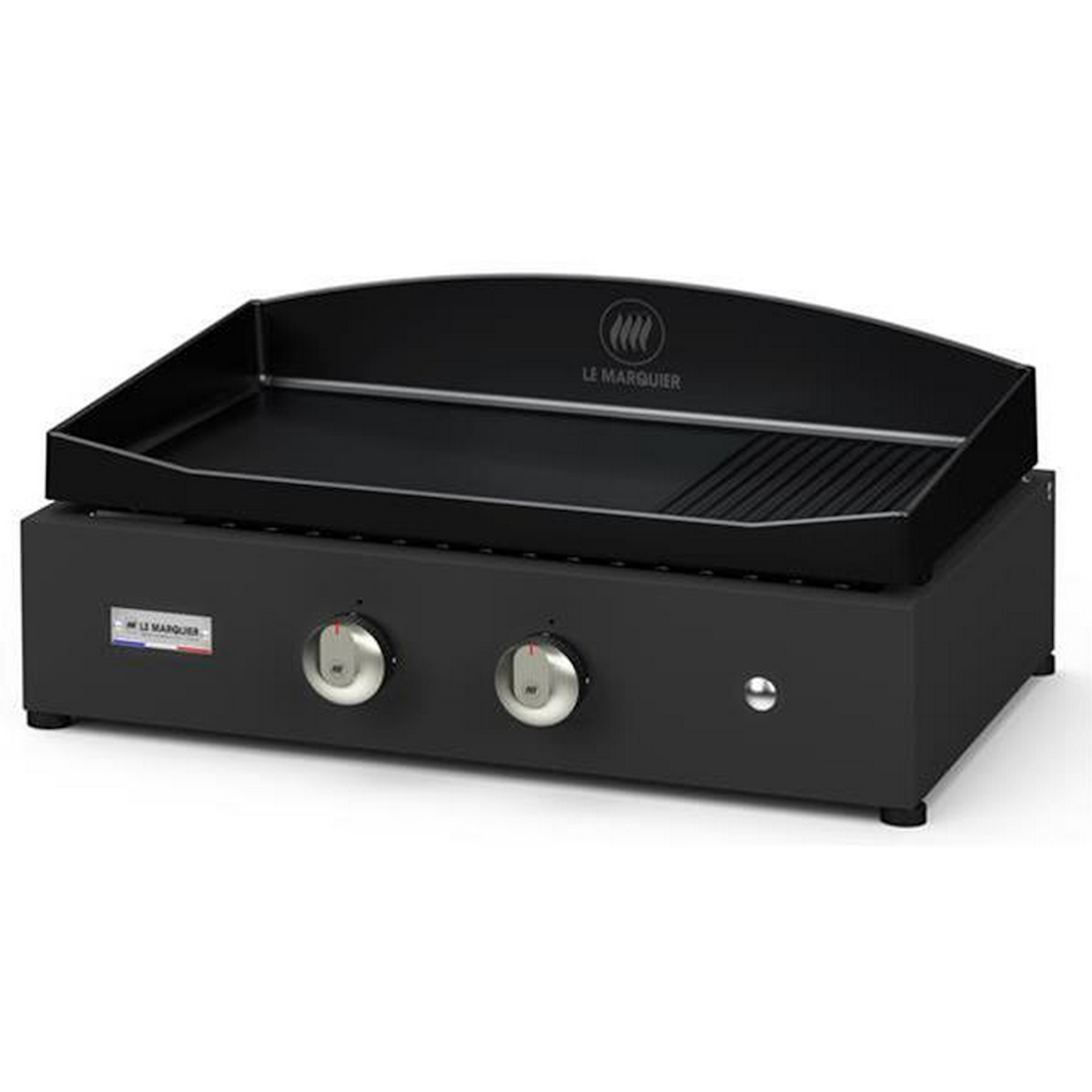 Le marquier Plancha gaz 5400w plaque fonte émaillée 60 x 40 cm - plvp260ev2