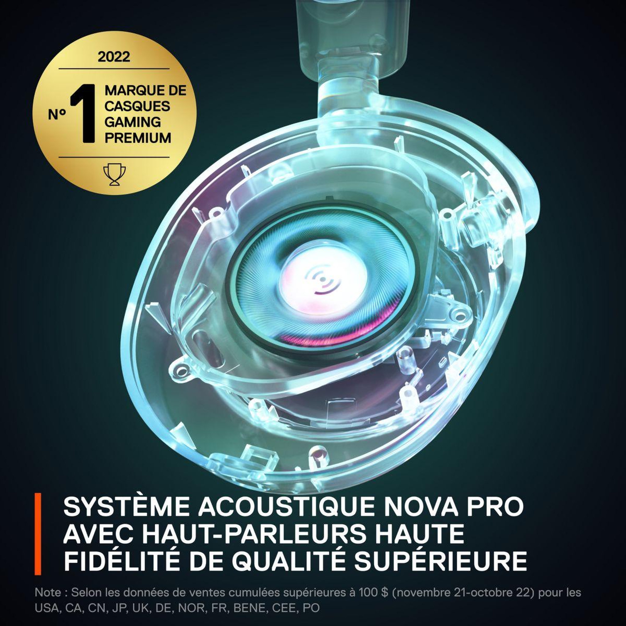 Voir la diapositive 4 : STEEL SERIES Casque gamer ARCTIS NOVA PRO Xbox PC
