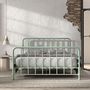 Voir la diapositive 4 : Paris Prix Lit Adulte  Bronxx  160x200cm Green Mat