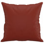 Voir la diapositive 4 : VIDAXL Coussins decoratifs lot de 2 Rouge bordeaux 40x40 cm Similicuir