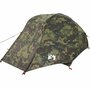 Voir la diapositive 3 : VIDAXL Tente de pêche 3 personnes camouflage imperméable