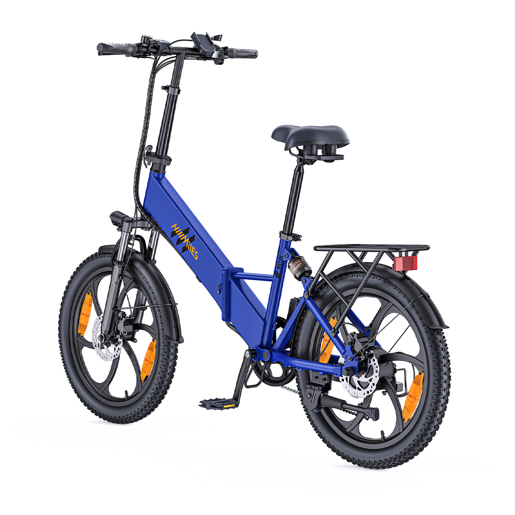 Voir la diapositive 3 : HILLMILES Vélo électrique pliable Hillmiles Mile2