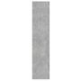 Voir la diapositive 5 : VIDAXL Bibliotheque/Separateur de piece Gris beton bois d'ingenierie
