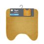 Voir la diapositive 2 : Paris Prix Tapis Contour WC  Vitamine  45x45cm Ocre