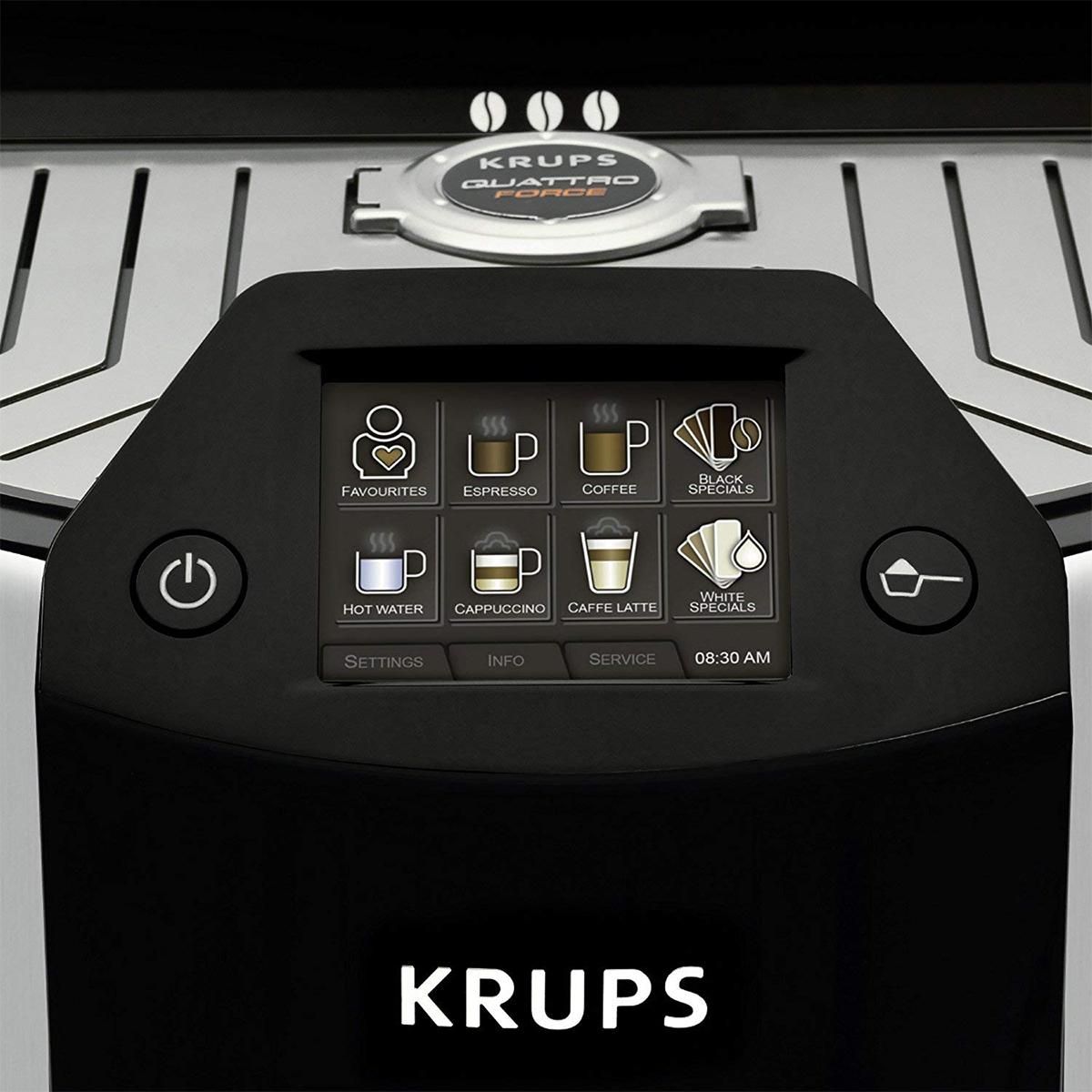KRUPS Robot café 15 bars noir/inox - ea907d10