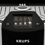 Voir la diapositive 2 : KRUPS Robot café 15 bars noir/inox - ea907d10