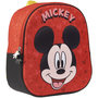 Voir la diapositive 2 : DISNEY Sac maternelle 3D rouge Mickey