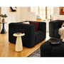 Voir la diapositive 1 : LISA DESIGN Suzano - fauteuil en tissu texturé