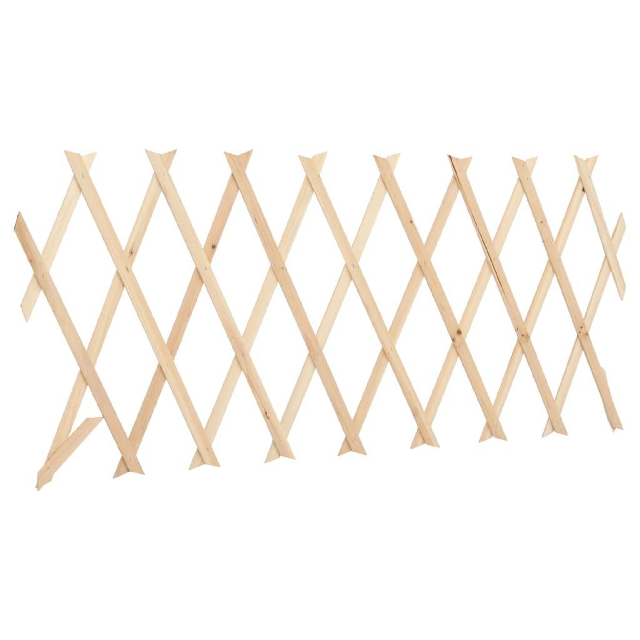 Voir la diapositive 3 : VIDAXL Cloture a treillis 5 pcs Bois de sapin 180x30 cm