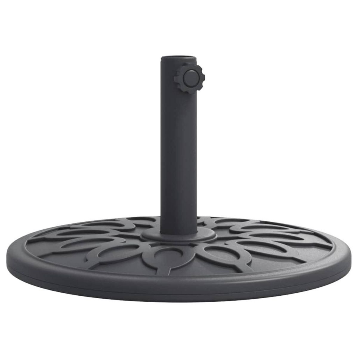 VIDAXL Base de parasol pour mats Ø38 / 48 mm 12 kg rond
