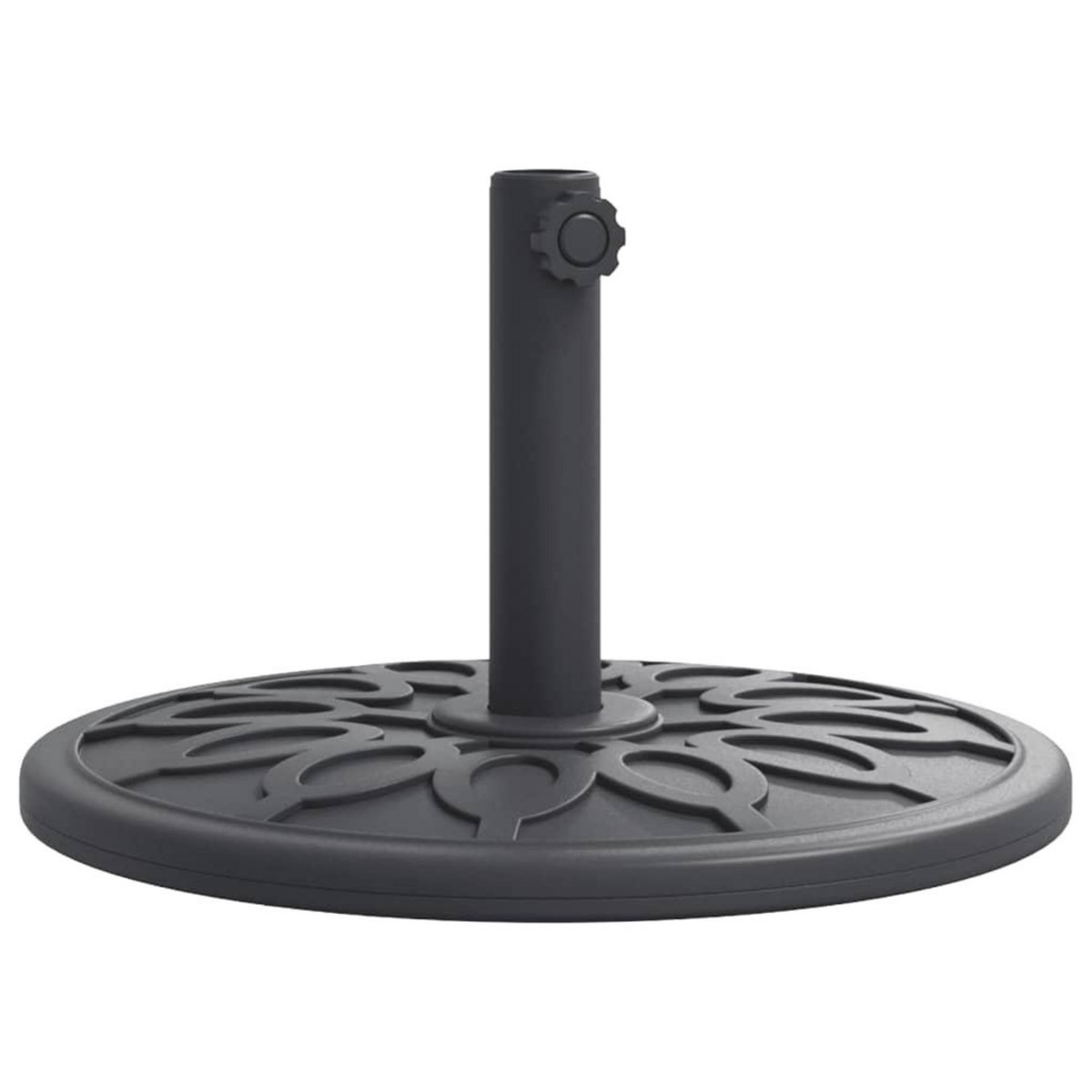 VIDAXL Base de parasol pour mats Ø38 / 48 mm 12 kg rond