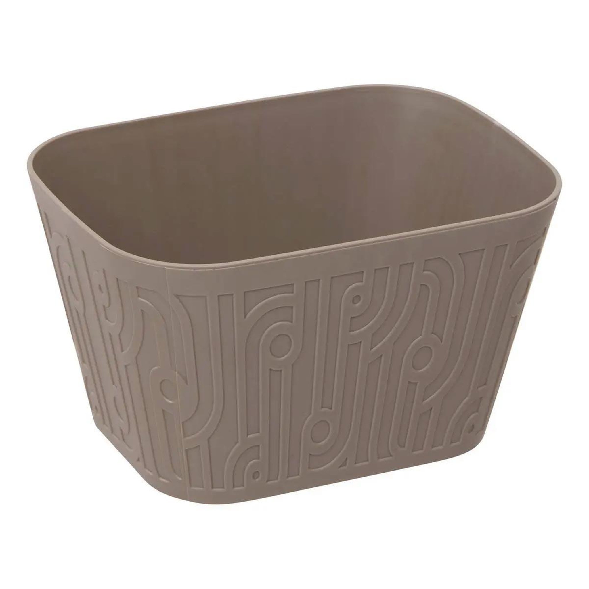 FIVE Panier de rangement design  arche  14cm taupe