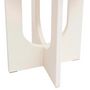 Voir la diapositive 3 : ATMOSPHERA Table d'Appoint Design  Bloom  50cm Ivoire