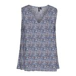Vero Moda Blouse  à Motifs Femme Vero Moda Easy Joy. Coloris disponibles : Bleu
