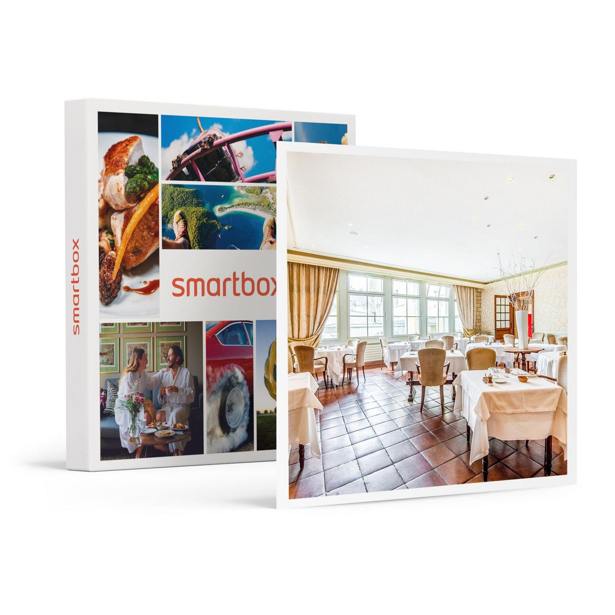 Smartbox Plaisir gourmand en duo : repas 3 plats avec apéritif et mise en bouche à Caen - Coffret Cadeau Gastronomie