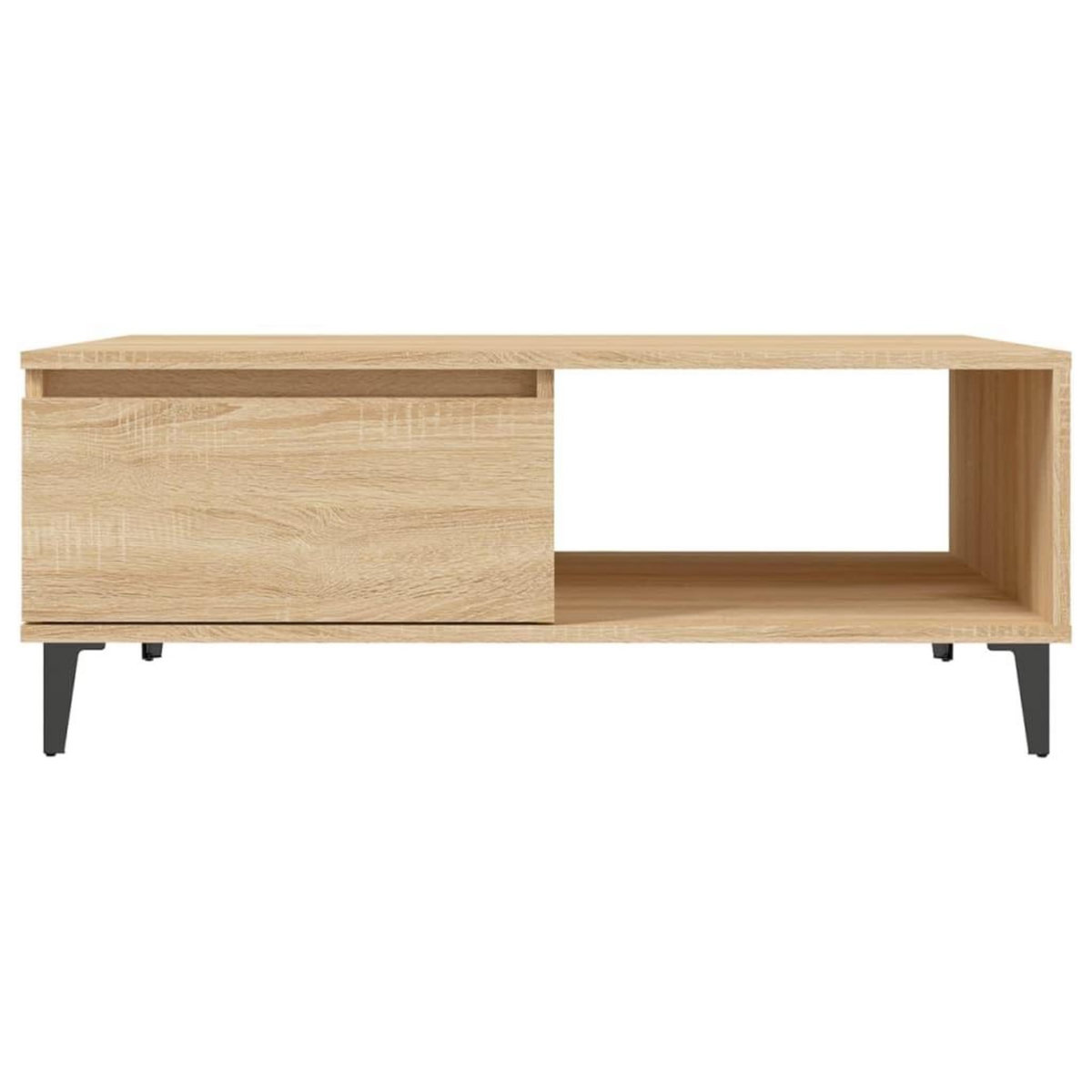VIDAXL Table basse chene sonoma 90x60x35 cm bois d'ingenierie
