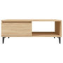 Voir la diapositive 5 : VIDAXL Table basse chene sonoma 90x60x35 cm bois d'ingenierie