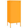 Voir la diapositive 5 : VIDAXL Armoire de rangement Jaune moutarde 42,5x35x101,5 cm Acier