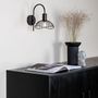 Voir la diapositive 4 : Paris Prix Applique Murale Design  Elsa  26cm Noir