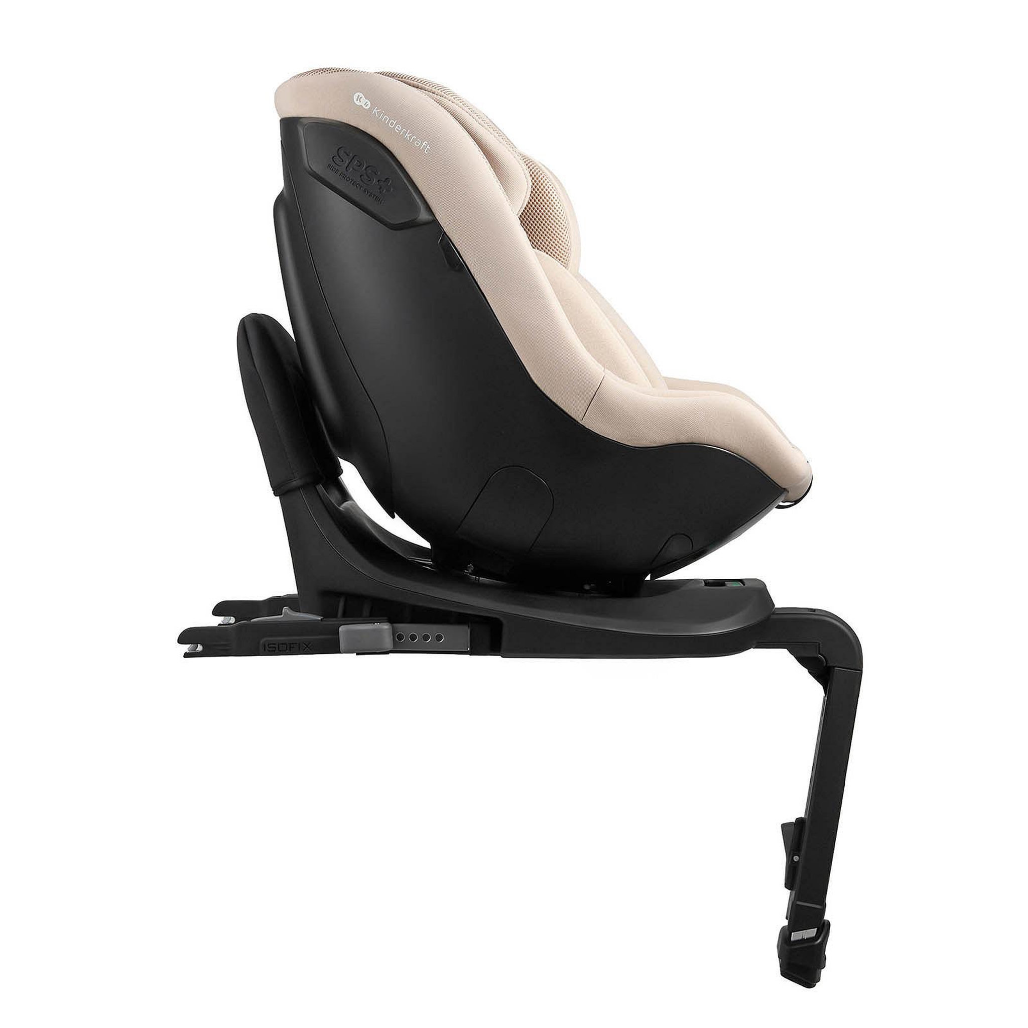 Voir la diapositive 5 : KINDERKRAFT Siège auto i-size avec rotation 360°, sécurité renforcée nouveau tissu
