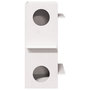 Voir la diapositive 4 : VIDAXL Maison pour chat blanc 43x43x90 cm bois de pin massif