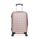 HERO HERO - Valise Cabine TAURUS 55 cm 4 Roues. Coloris disponibles : Bleu, Noir, Gris, Rouge, Beige, Vert, Rose