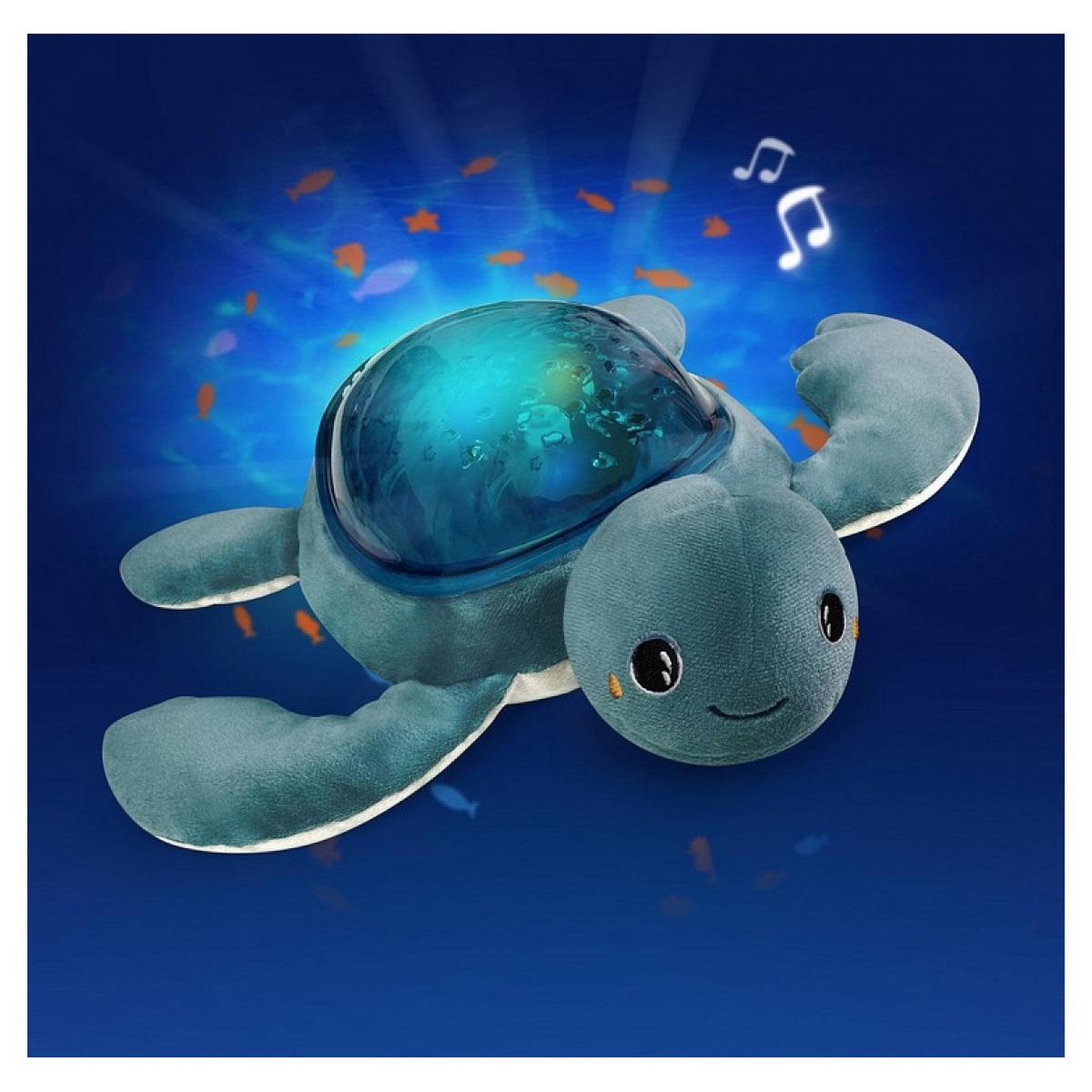 Voir la diapositive 2 : PABOBO Veilleuse Aquadream Tortue effets aquatiques