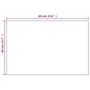 Voir la diapositive 6 : VIDAXL Miroirs muraux 2 pcs 60x40 cm Rectangulaire Verre
