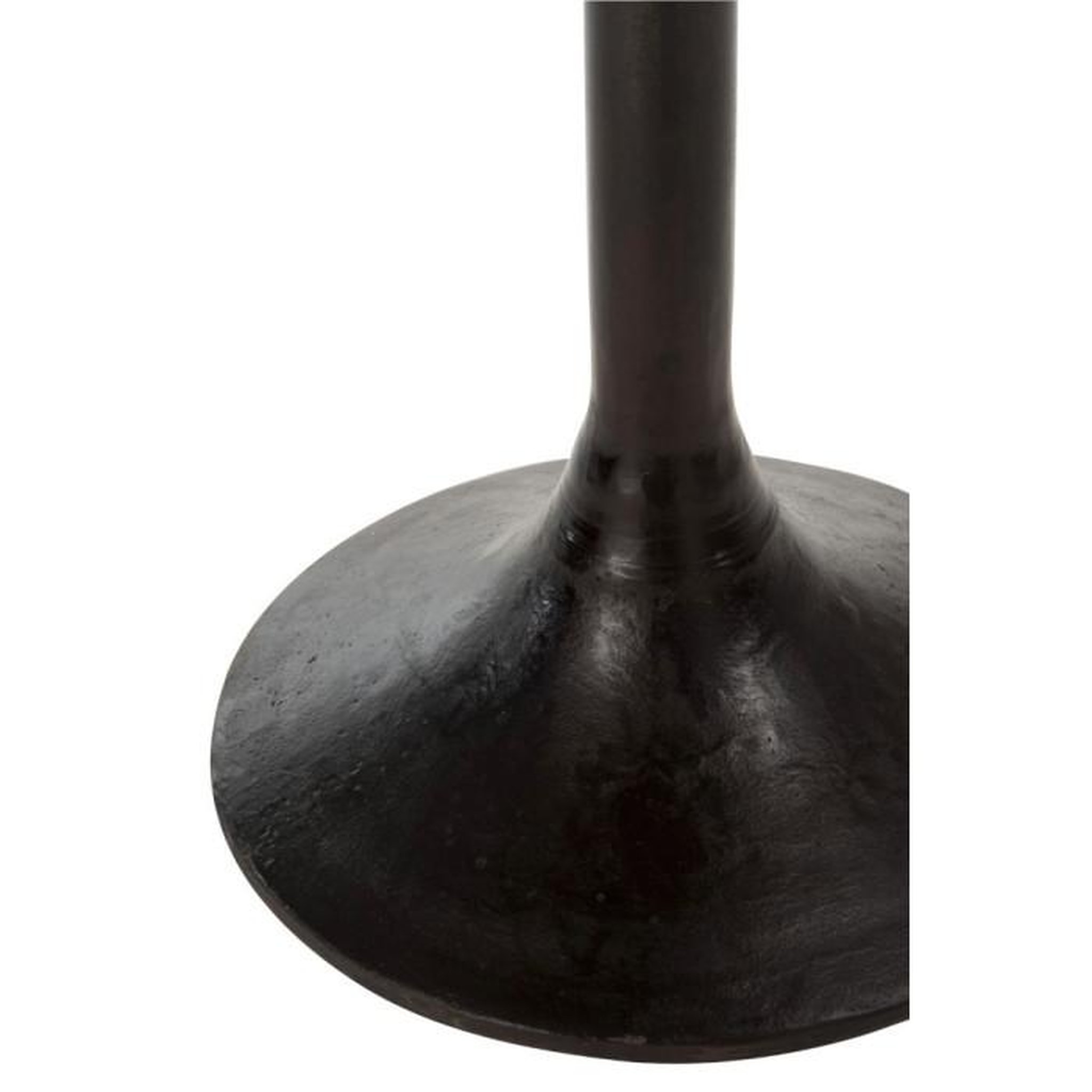 Voir la diapositive 3 : Paris Prix Table de Bar en Bois & Métal  Mocha  65cm Naturel