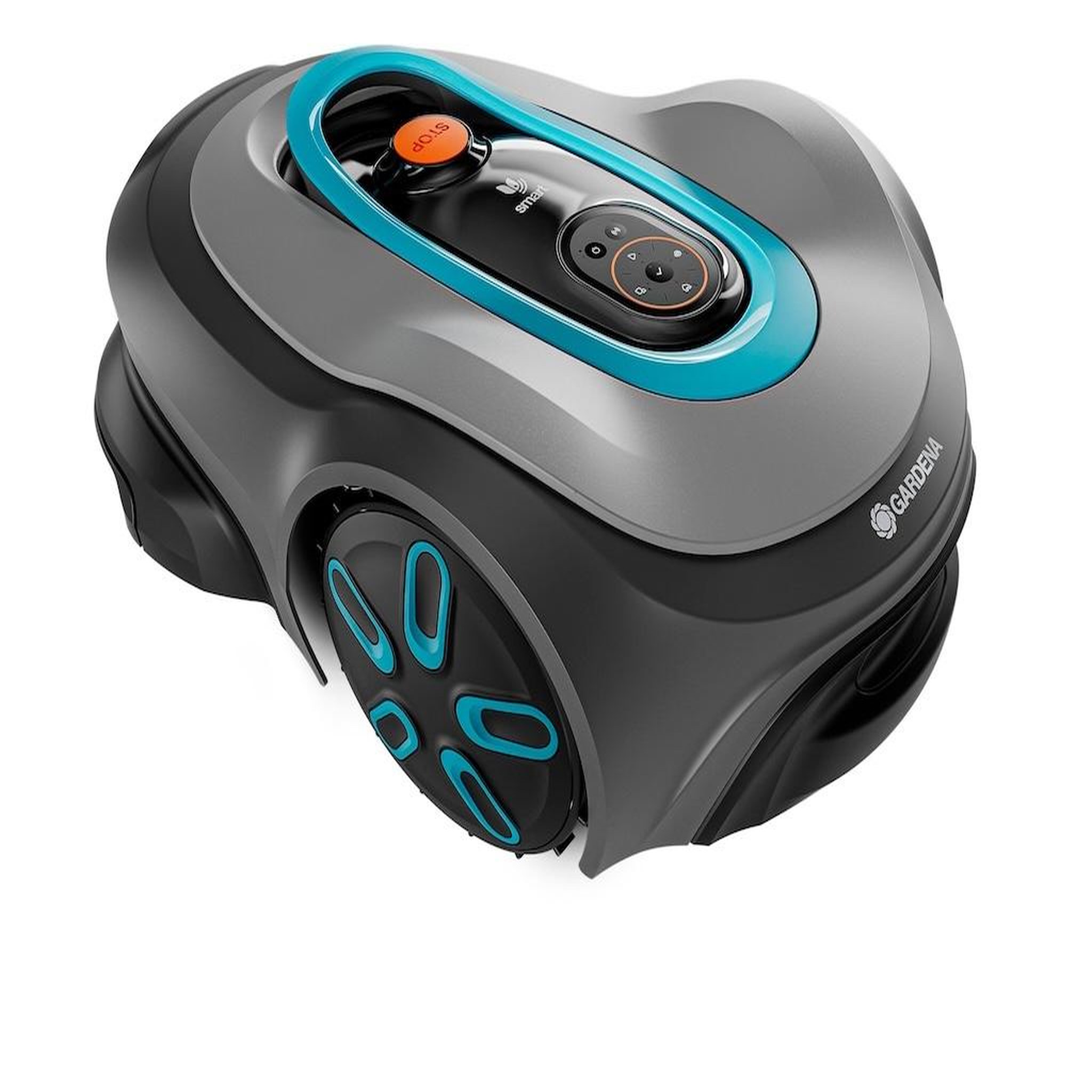 Gardena Tondeuse robot connectée - smart sileno max 1500 m² - trim-to-edge - dualcutting